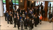 Senate swearing in of new senators followed by Morning Tea in Members’ Hall